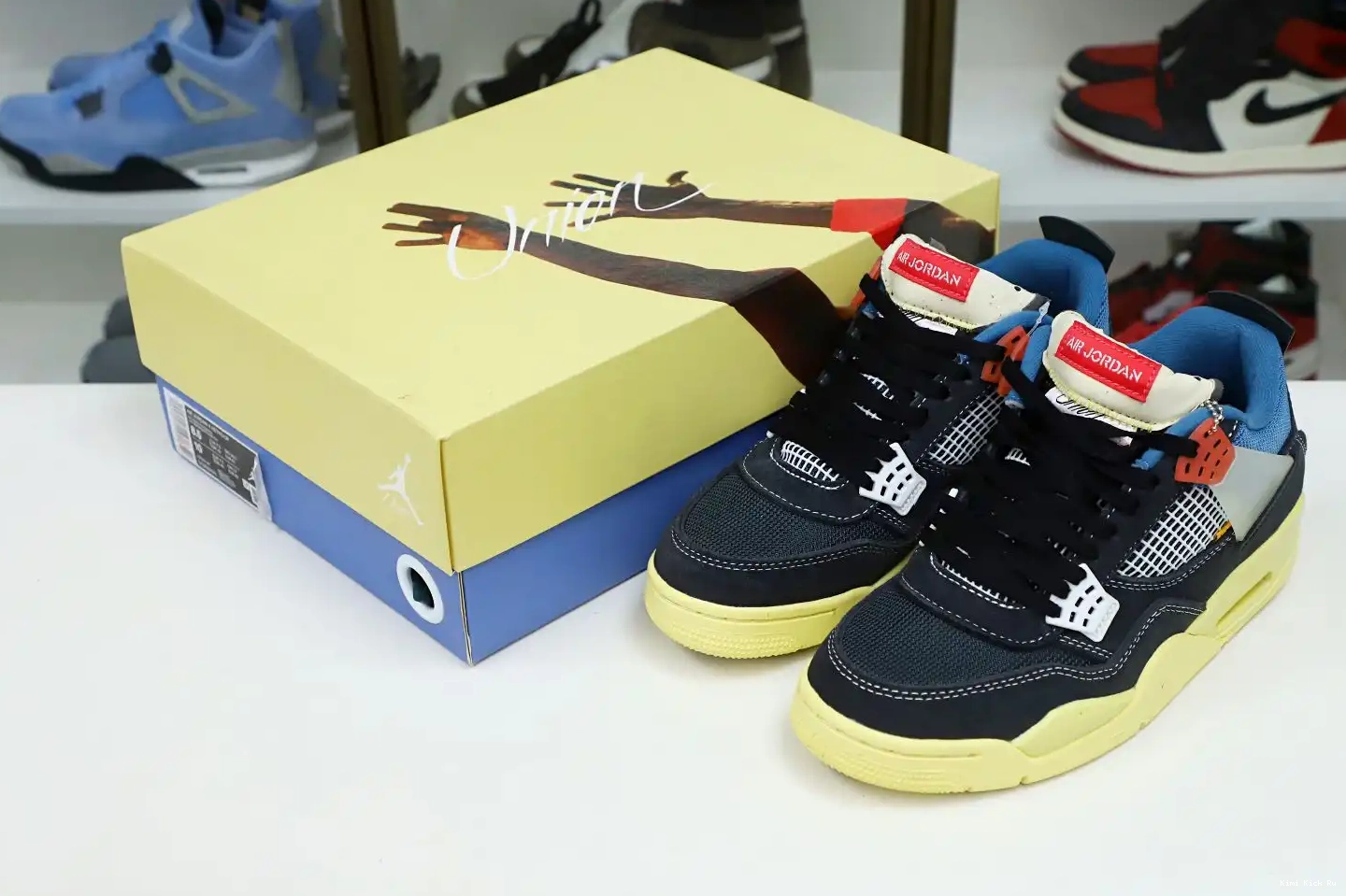 NOIR' UNION JORDAN LA RETRO Kimikick X 4 AIR 'OFF 0711